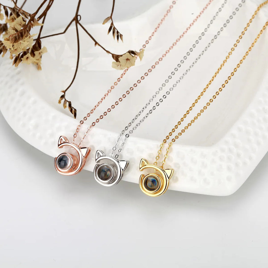 memories necklace for cat owner