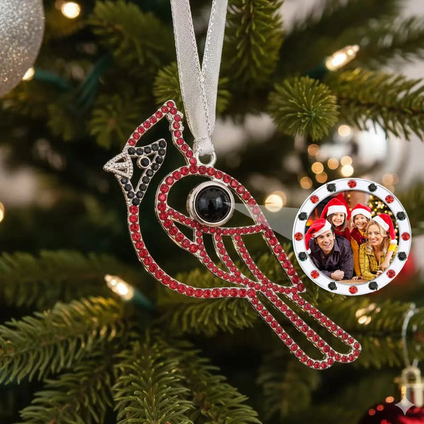 Personalized Cardinal Photo Ornament