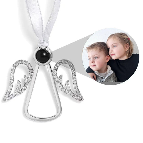 Personalized Angel Photo Ornament